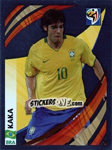 Figurina Kaka - FIFA World Cup South Africa 2010 - Panini