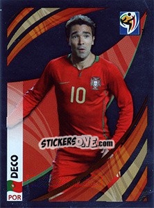 Figurina Deco - FIFA World Cup South Africa 2010 - Panini