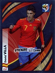 Cromo David Villa