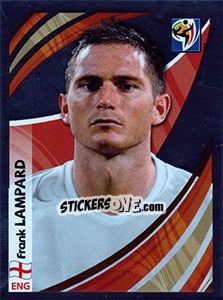Sticker Frank Lampard - FIFA World Cup South Africa 2010 - Panini