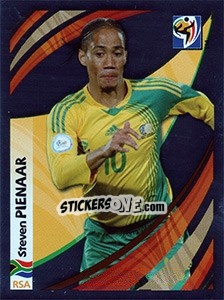 Sticker Steven Pienaar - FIFA World Cup South Africa 2010 - Panini
