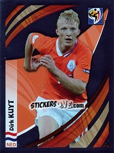 Sticker Dirk Kuyt - FIFA World Cup South Africa 2010 - Panini
