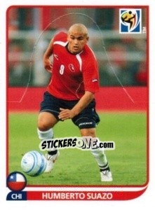 Sticker Humberto Suazo - FIFA World Cup South Africa 2010 - Panini