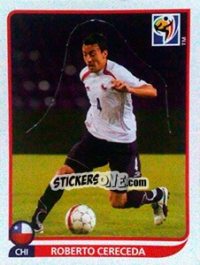 Sticker Roberto Cereceda - FIFA World Cup South Africa 2010 - Panini