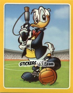 Sticker Primer Brazileño Campéon Mundial (Filo, jugando para Italia, CM-1934) - Copa Disney 2014 n. 4 - Navarrete
