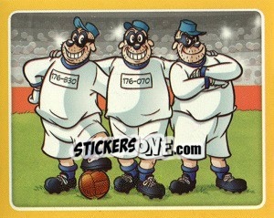 Sticker Primer Partido, Camisetas con Números (CM-1950) - Copa Disney 2014 n. 5 - Navarrete