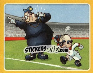 Sticker Primera Expulsión (Galindo de Perú, CM-1930) - Copa Disney 2014 n. 8 - Navarrete