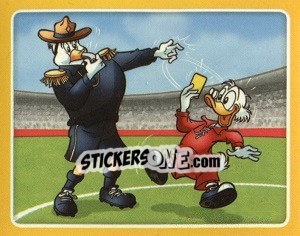 Sticker Primera Tarjeta Amarilla (Nodiya de la Unión Soviética, CM-1970) - Copa Disney 2014 n. 10 - Navarrete