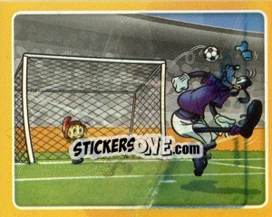 Sticker Primera Final de Copa Definido por Penales (Brasil-Italia, CM-1994)