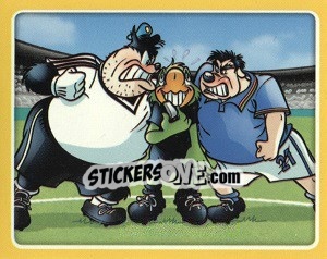 Sticker Primer Juez Brasileño en Final de Copa (Arnaldo César Coelho, CM-1982) - Copa Disney 2014 n. 20 - Navarrete