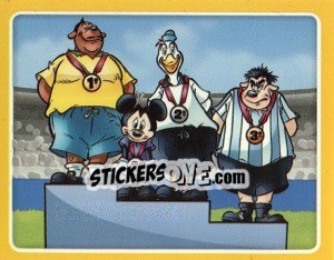 Sticker Países con Más Copas Disputadas (Brasil) - Copa Disney 2014 n. 21 - Navarrete