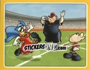 Sticker Gol Más Rapido (Hakan Sukur, CM-2002) - Copa Disney 2014 n. 28 - Navarrete