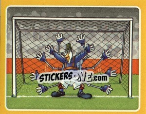 Sticker Portero con Más Tempo Sin Recibir Goles (Zenga de Italia) - Copa Disney 2014 n. 29 - Navarrete