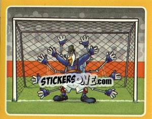 Sticker Portero con Más Tempo Sin Recibir Goles (Zenga de Italia)