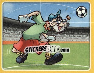 Sticker Jugador de Mayor Edad (Roger Milla de Camerún, CM-1994) - Copa Disney 2014 - Navarrete