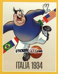 Sticker Italia 1934