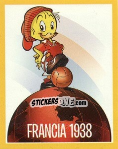 Sticker Francia 1938 - Copa Disney 2014 n. 45 - Navarrete