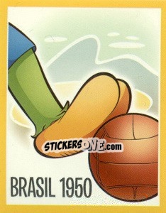 Sticker Brasil 1950 - Copa Disney 2014 - Navarrete
