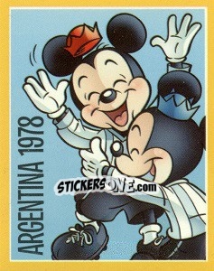 Sticker Argentina 1978 - Copa Disney 2014 n. 53 - Navarrete