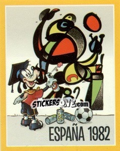 Sticker España 1982 - Copa Disney 2014 n. 54 - Navarrete