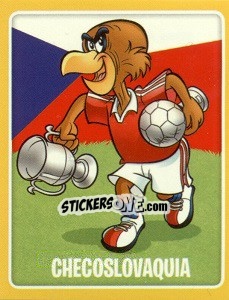 Sticker Checoslovaquia (Subcampeón 1934, 1962) - Copa Disney 2014 - Navarrete