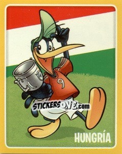 Sticker Hungría (Subcampeon 1938, 1954)