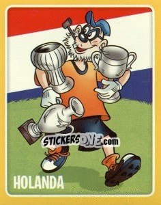 Sticker Holanda (Subcampeón 1974, 1978, 2010) - Copa Disney 2014 - Navarrete