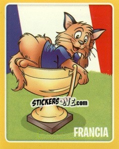 Sticker Francia (Campeón 1998) - Copa Disney 2014 - Navarrete