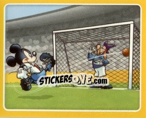 Sticker EE.UU. 1 - Inglaterra 0 (1950) - Copa Disney 2014 - Navarrete