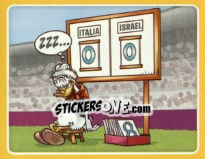 Figurina Italia 0 - Israel 0 (1970)