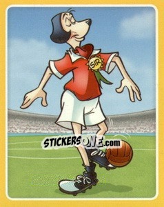 Sticker Bobby Charlton (Inglaterra) - Copa Disney 2014 n. 125 - Navarrete