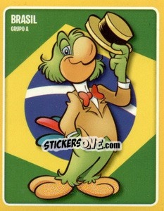 Sticker Brasil, Grupo A - Copa Disney 2014 - Navarrete