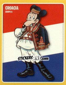 Sticker Croacia, Grupo A
