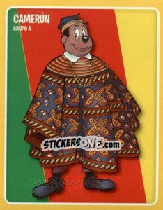 Sticker Camerún, Grupo A