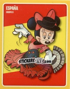 Sticker España, Grupo B - Copa Disney 2014 n. 141 - Navarrete