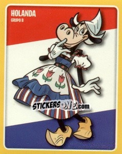 Sticker Holanda, Grupo B - Copa Disney 2014 n. 142 - Navarrete