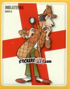 Sticker Inglaterra, Grupo D - Copa Disney 2014 n. 151 - Navarrete