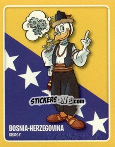 Figurina Bosnia-Herzegovina, Grupo F - Copa Disney 2014 - Navarrete