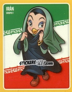 Sticker Irán, Grupo F - Copa Disney 2014 n. 159 - Navarrete