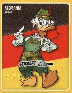Sticker Alemania, Grupo G - Copa Disney 2014 n. 161 - Navarrete