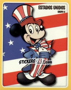 Cromo Estados Unidos, Grupo G - Copa Disney 2014 n. 164 - Navarrete