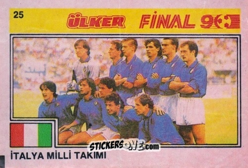 Figurina Team Photo - Final 90
 n. 25 - Ulker