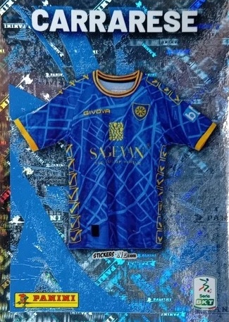 Figurina Carrarese - Maglie