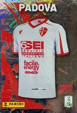 Figurina Padova - Maglie