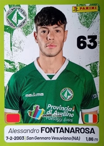 Figurina Alessandro Fontanarosa - Calciatori Serie BKT 2025-2026
 n. 28 - Panini
