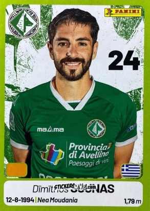 Cromo Dimitrios Sounas - Calciatori Serie BKT 2025-2026
 n. 30 - Panini