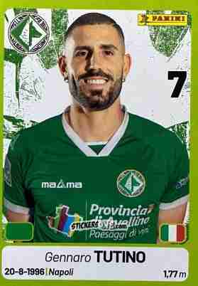Sticker Gennaro Tutino - Calciatori Serie BKT 2025-2026
 n. 35 - Panini