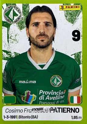 Sticker Cosimo Patierno - Calciatori Serie BKT 2025-2026
 n. 39 - Panini