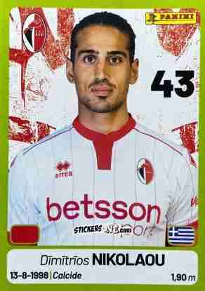 Figurina Dimitrios Nikolaou - Calciatori Serie BKT 2025-2026
 n. 47 - Panini