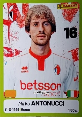 Cromo Mirko Antonucci - Calciatori Serie BKT 2025-2026
 n. 52 - Panini